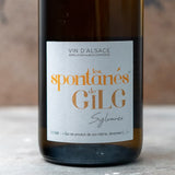 Les Spontanés de GILG - Sylvaner Nature - 2020 - Blanc - 75cl
