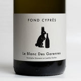 Fond Cyprès - Le Blanc des Garennes - Blanc - 2024 - 75cl