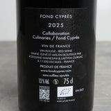 Fond Cyprès - Toile de Fond (cuvée exclusive) - Rouge - 2025 - 75cl