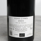 Fond Cyprès - Le Carignan de la Source - Rouge - 2023 - 75cl